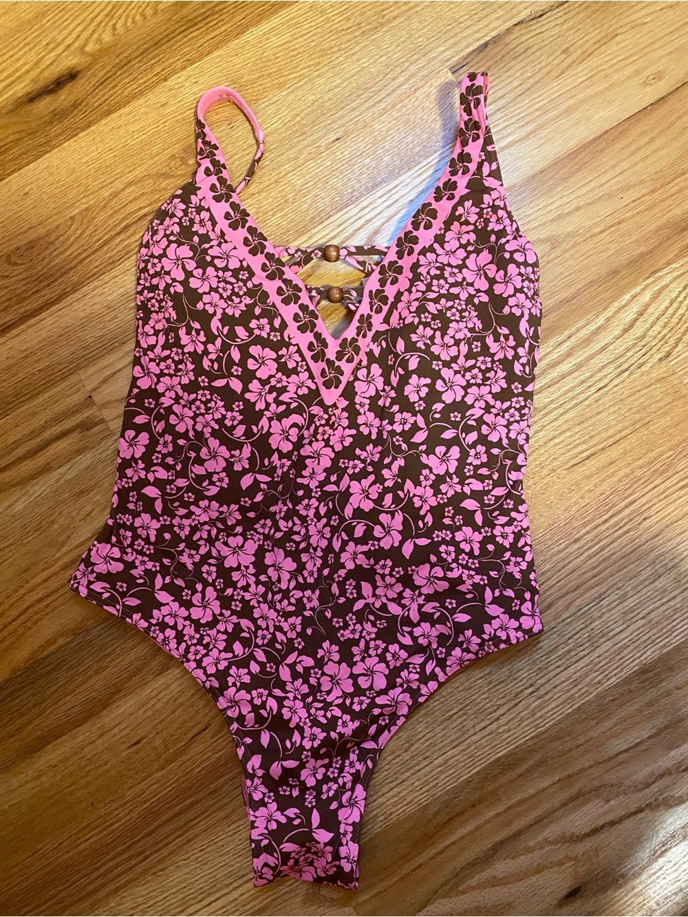 Roxy Kerlina Pink One-Piece Swimsuit